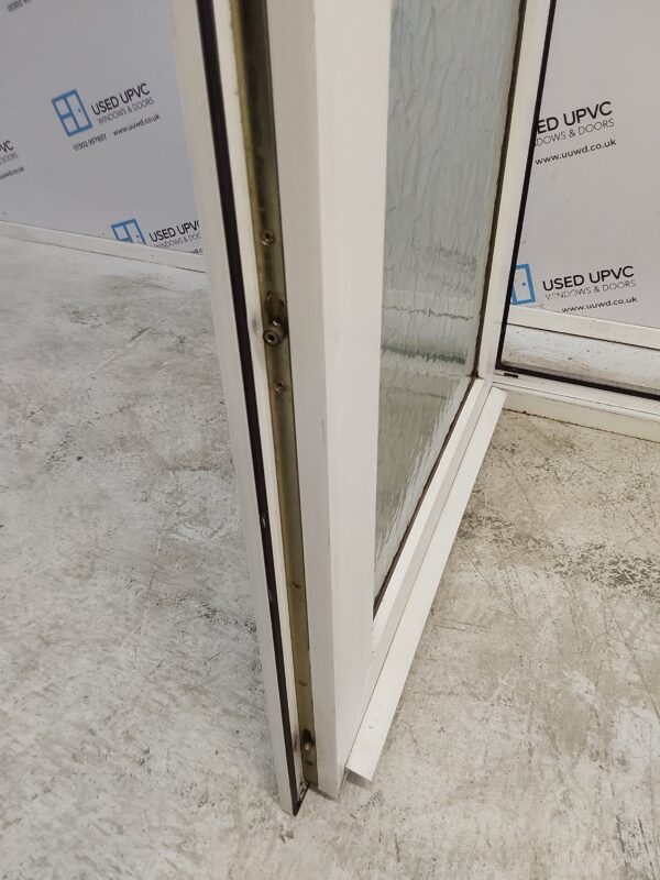 Used White Upvc Front Door 900mm x 2060mm C7D063 - Image 6