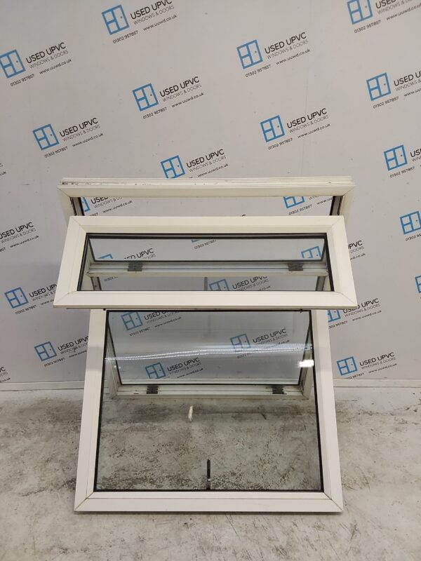 Used White Upvc Window 1050mm x 1260mm LW0105 - Image 2