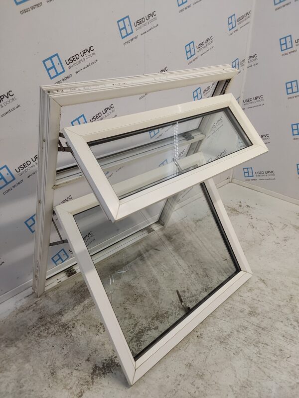 Used White Upvc Window 1050mm x 1260mm LW0105 - Image 3