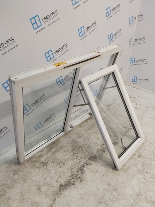 Used White Upvc Window 1195mm x 1010mm (Reduce To 985mm) LW0078 - Image 3