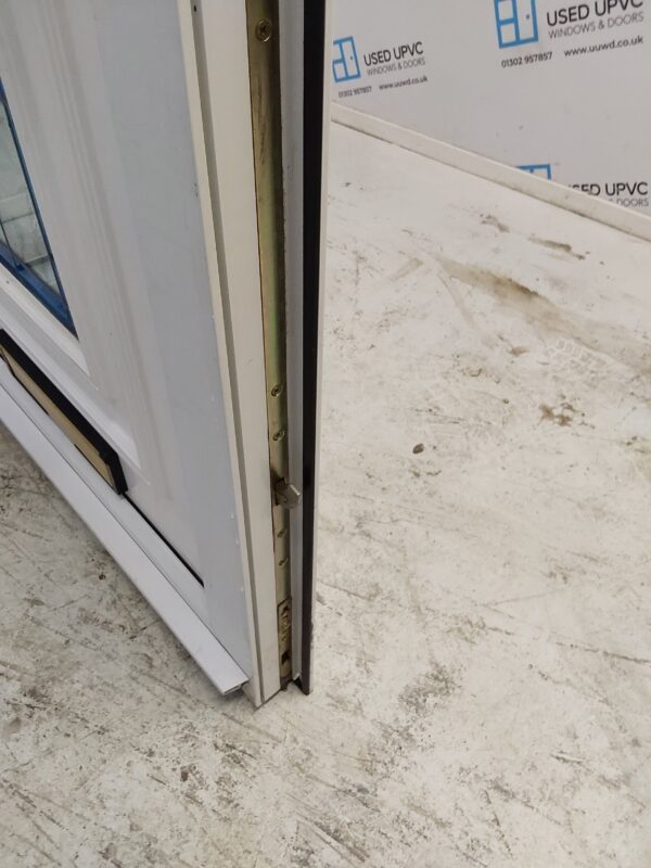 Used White Upvc Front Door 920mm x 2055mm (Reduce To 905mm) C7D070 - Image 6