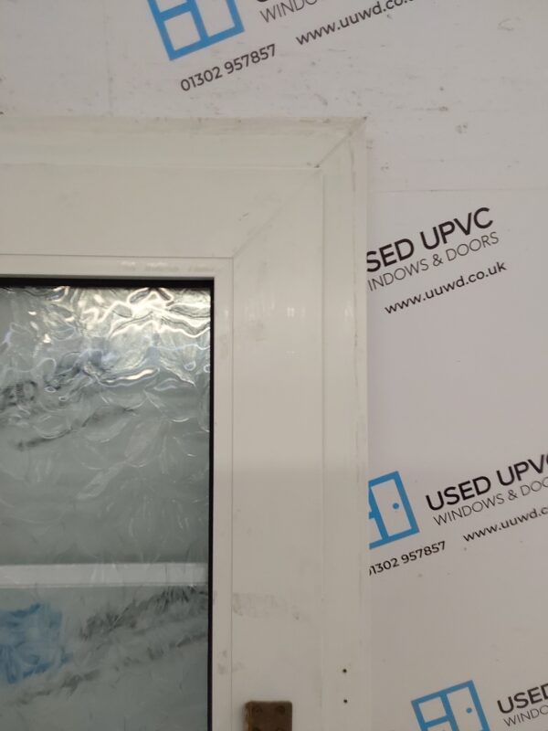 Used White Upvc Front Door 920mm x 2045mm C7D071 - Image 12