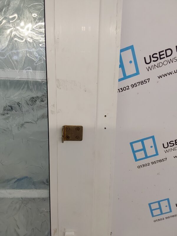 Used White Upvc Front Door 920mm x 2045mm C7D071 - Image 9