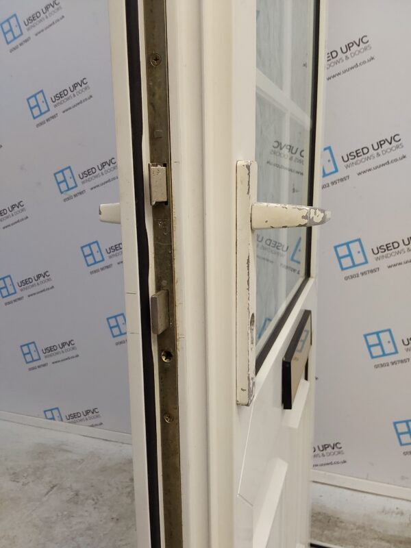 Used White Upvc Front Door 920mm x 2045mm C7D071 - Image 5