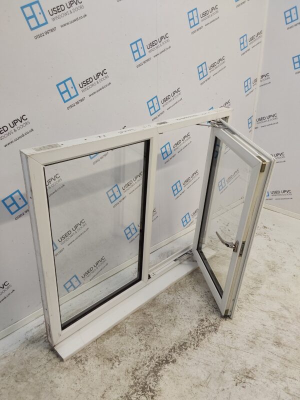 Used White Upvc Window 1260mm x 1040mm C5077 - Image 3