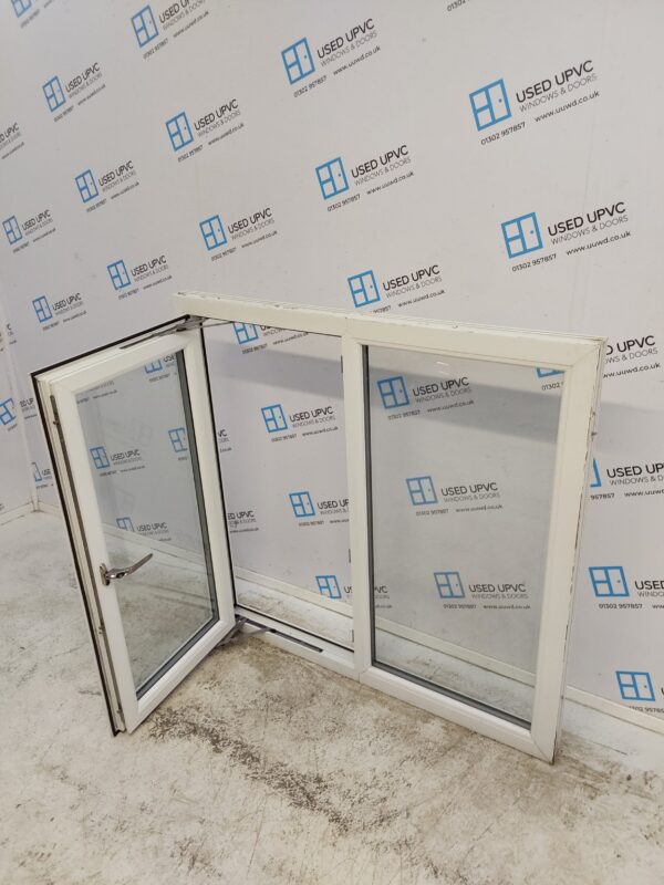 Used White Upvc Window 1220mm x 1195mm C2A011 - Image 3