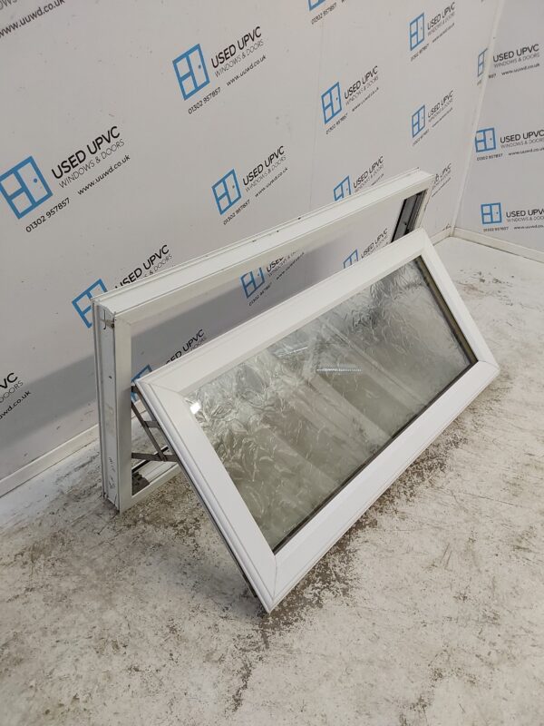 Used White Upvc Window 1200mm x 590mm W0327 - Image 3