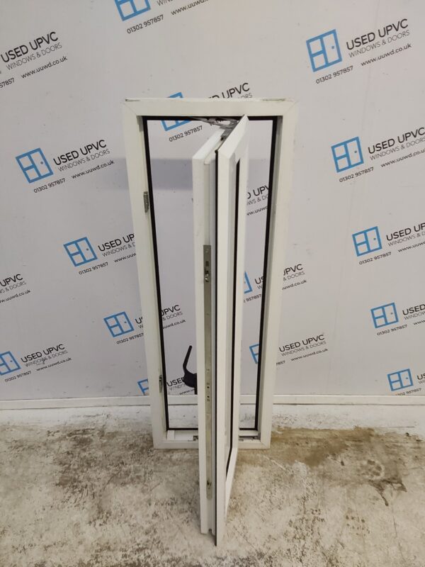 Used White Upvc Window 445mm x 1245mm C2B011 - Image 2