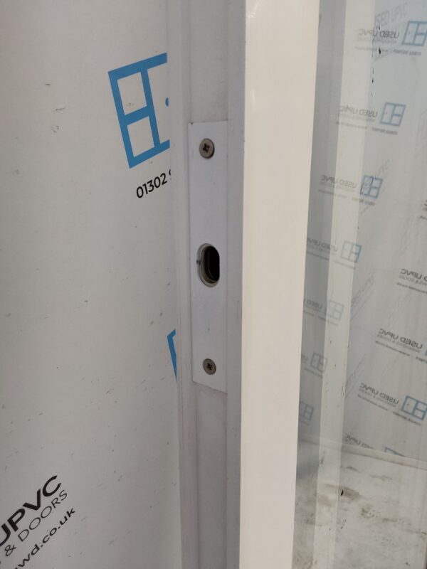 Used White Upvc Sliding Patio Door 2130mm x 2050mm EA10 - Image 4