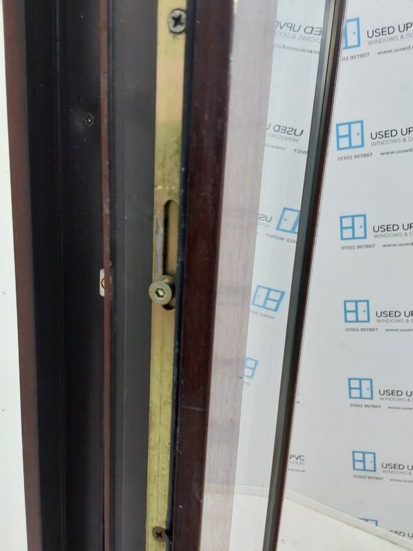 Used Woodgrain Upvc Sliding Patio Doors 1760mm x 2115mm (Reduce To 2090mm) EA12 - Image 8