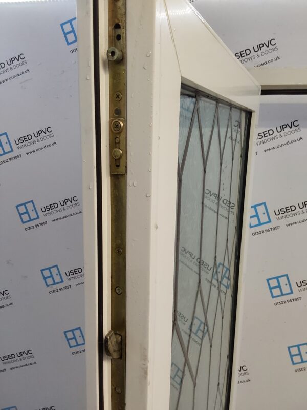 Used White Upvc Front Door 920mm x 2025mm 0527 - Image 7