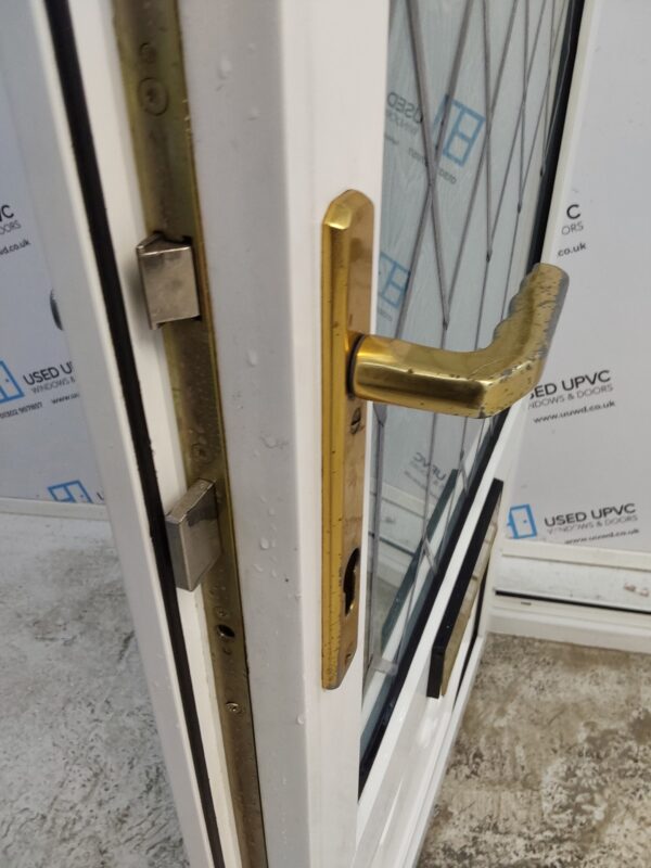 Used White Upvc Front Door 920mm x 2025mm 0527 - Image 8