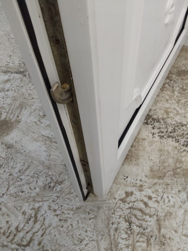 Used White Upvc Back Door 880mm x 2040mm 0481 - Image 9