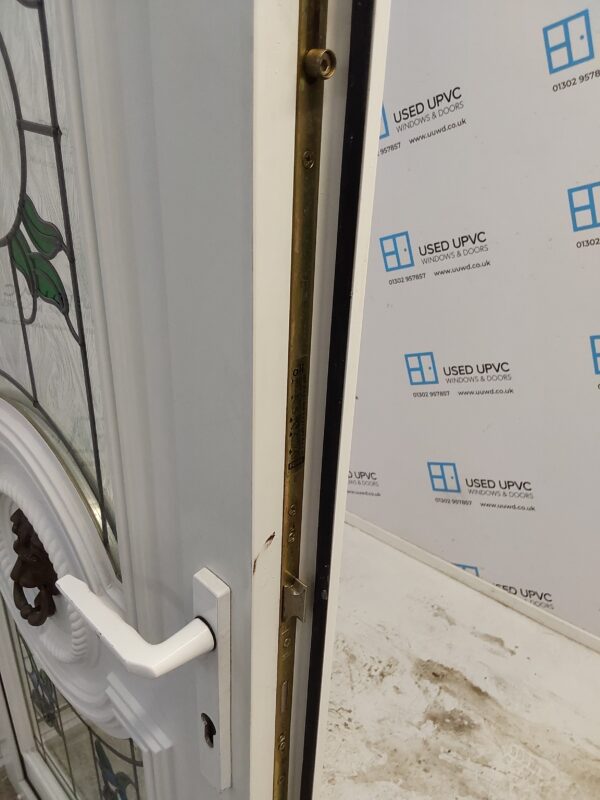 Used White Upvc Front Door 905mm x 2035mm 0332 - Image 7