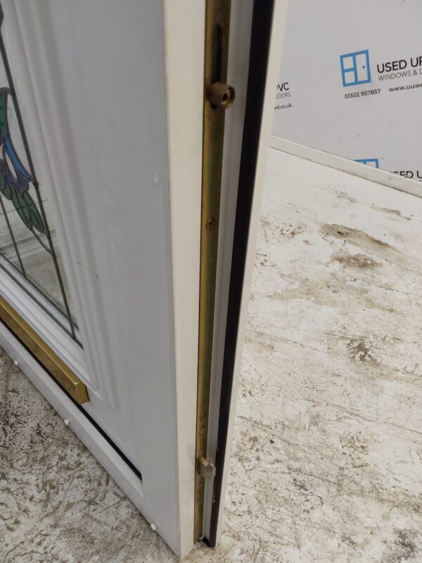 Used White Upvc Front Door 905mm x 2035mm 0332 - Image 8