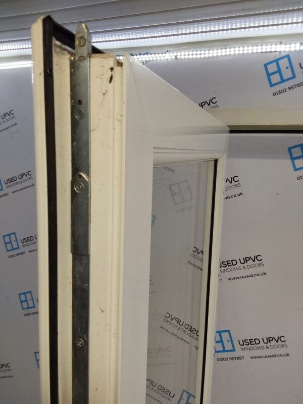 Used White Upvc French Doors 1625mm x 2100mm EA23 - Image 5