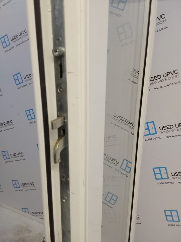 Used White Upvc French Doors 1625mm x 2100mm EA23 - Image 6