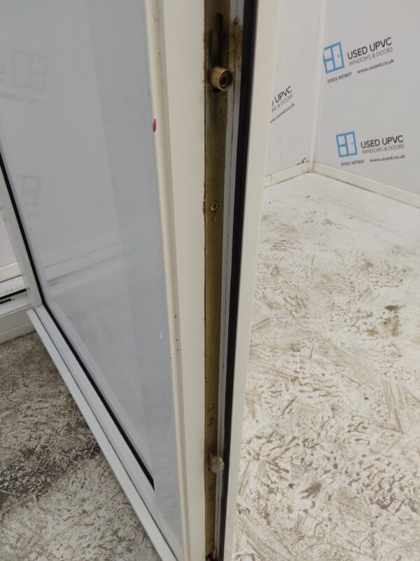 Used White Upvc Back Door 835mm x 2290mm 0320 - Image 6