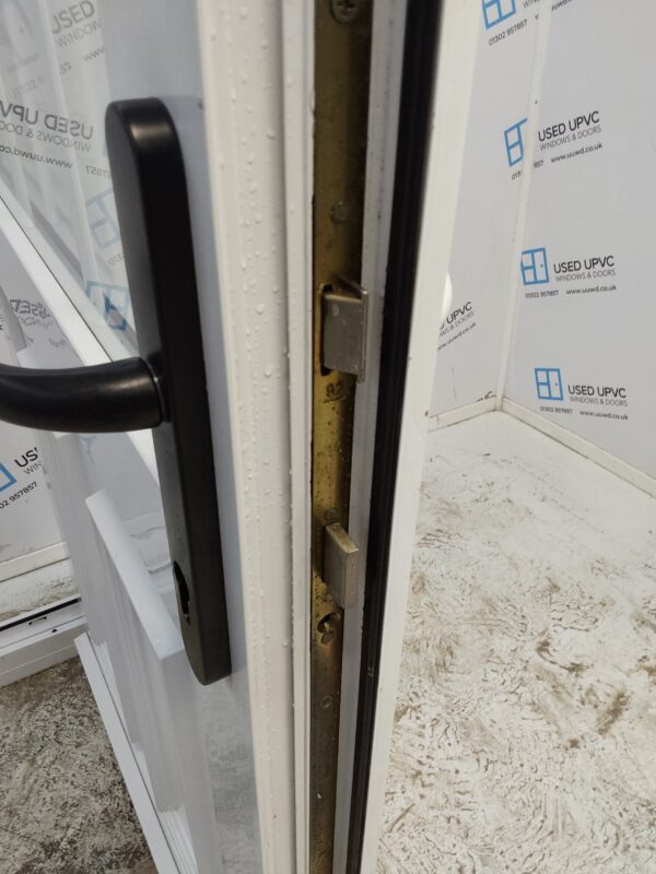 Used White Upvc Back Door 925mm x 2080mm 0170 - Image 5