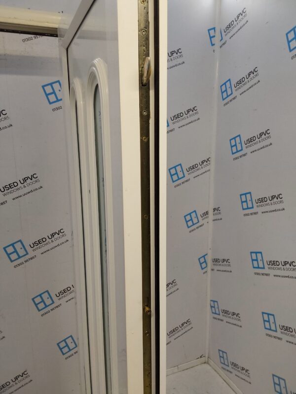 Used White Upvc Front Door 900mm x 2070mm C6D016 - Image 4