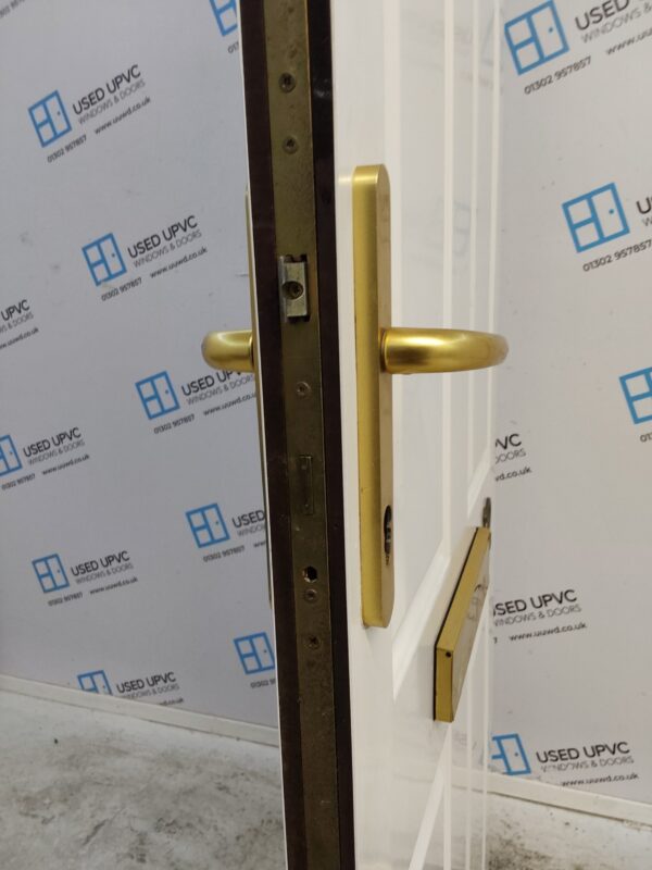 Used White Composite Front Door 850mm x 2025mm C7D073 - Image 5