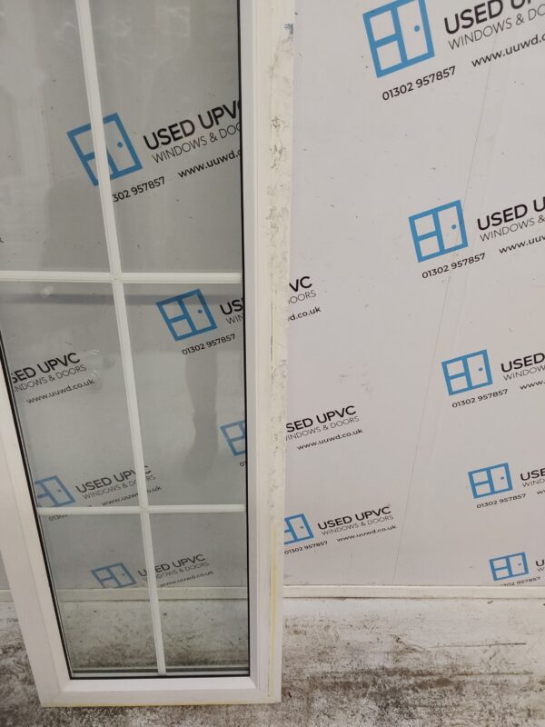 Used White Upvc Side Panel 555mm x 2050mm SP023 - Image 3