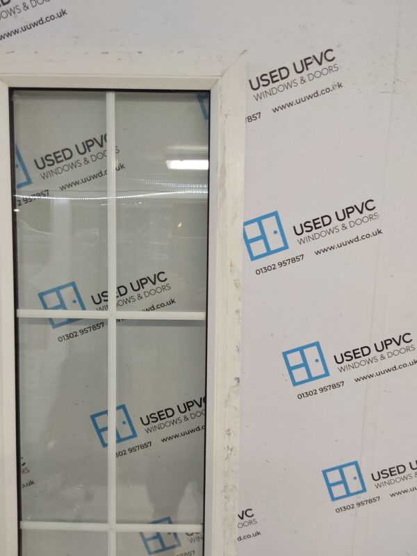 Used White Upvc Side Panel 555mm x 2050mm SP023 - Image 4