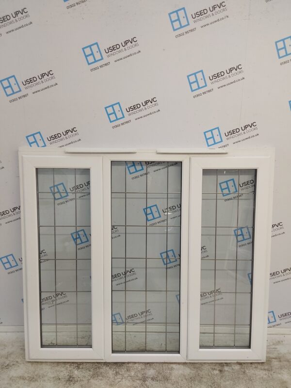 Used White Upvc Window 1480mm x 1315mm (Reduce To 1290mm) C3W052