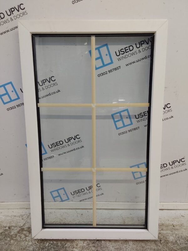 Used White Upvc Window 635mm x 1035mm C2087