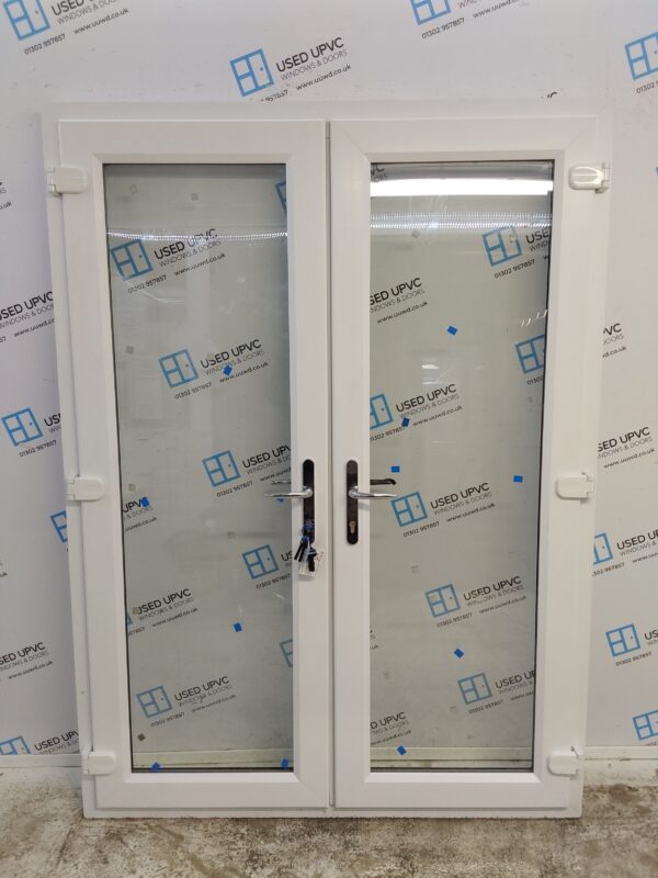 Brand New White Upvc French Doors 1490mm x 2035mm EA8