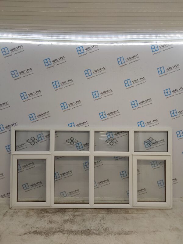 Used White Upvc Window 2370mm x 1195mm LW0041