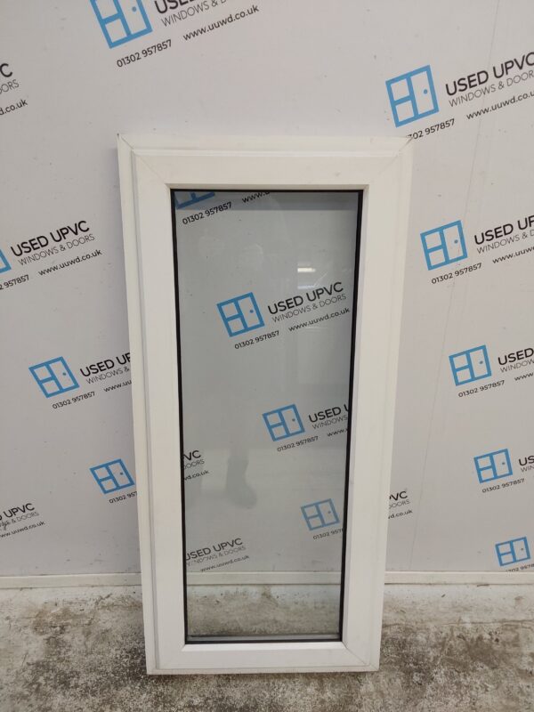 Used White Upvc Window 600mm x 1305mm C4B015