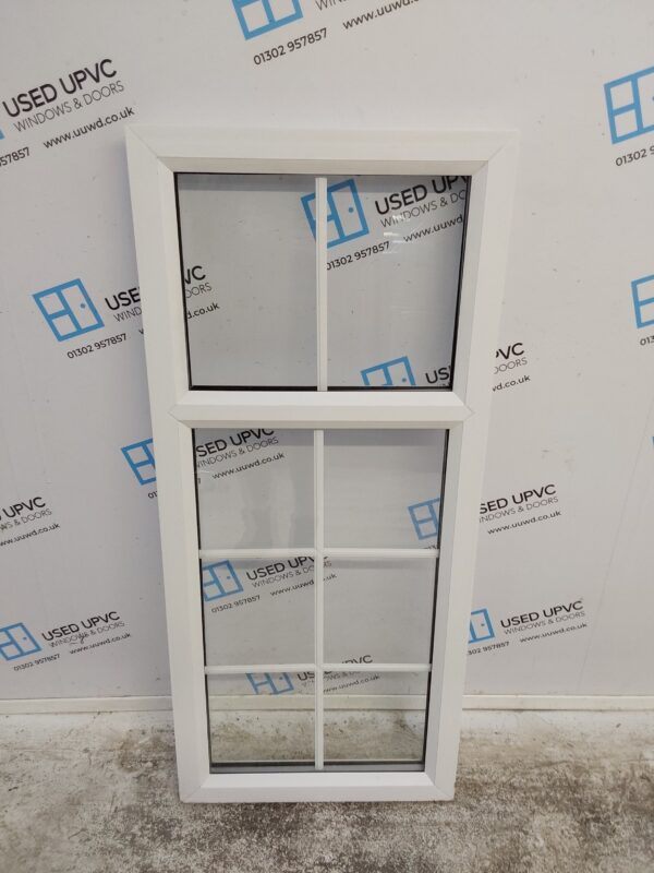 Used White Upvc Window 595mm x 1335mm C2B094 - Image 2