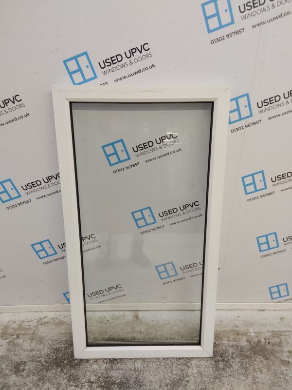 Used White Upvc Window 620mm x 1160mm C4B025