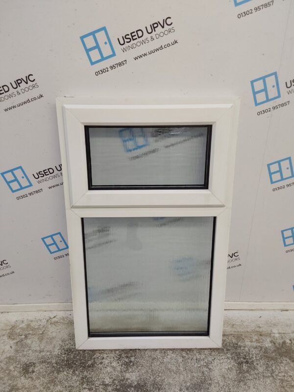 Used White Upvc Window 630mm x 1045mm C4W007