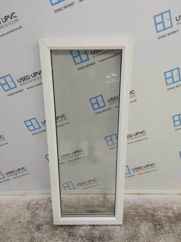 Used White Upvc Window 520mm x 1300mm C2B086