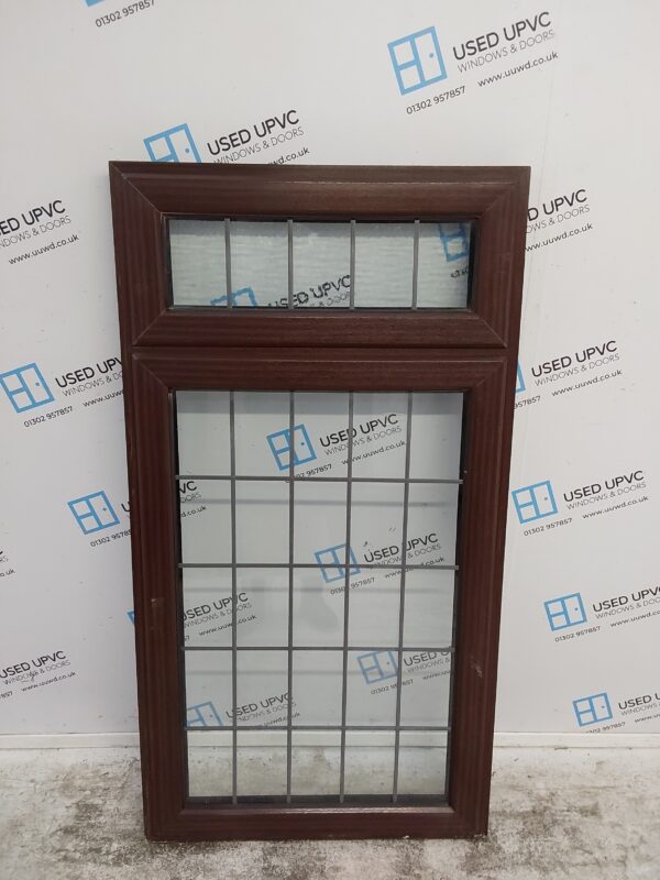 Used Woodgrain Upvc Window 805mm x 1500mm LW0105