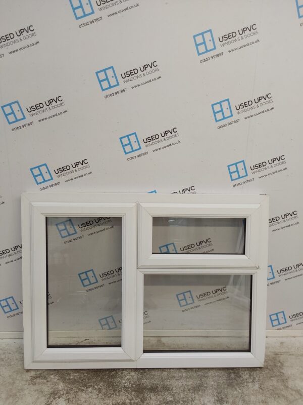 Used White Upvc Window 1305mm x 945mm C5028