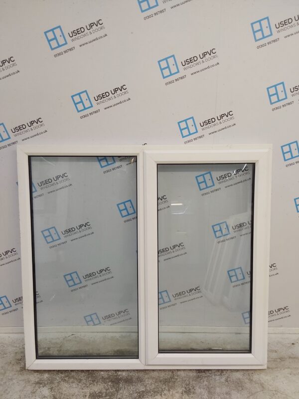 Used White Upvc Window 1395mm x 1290mm C5077