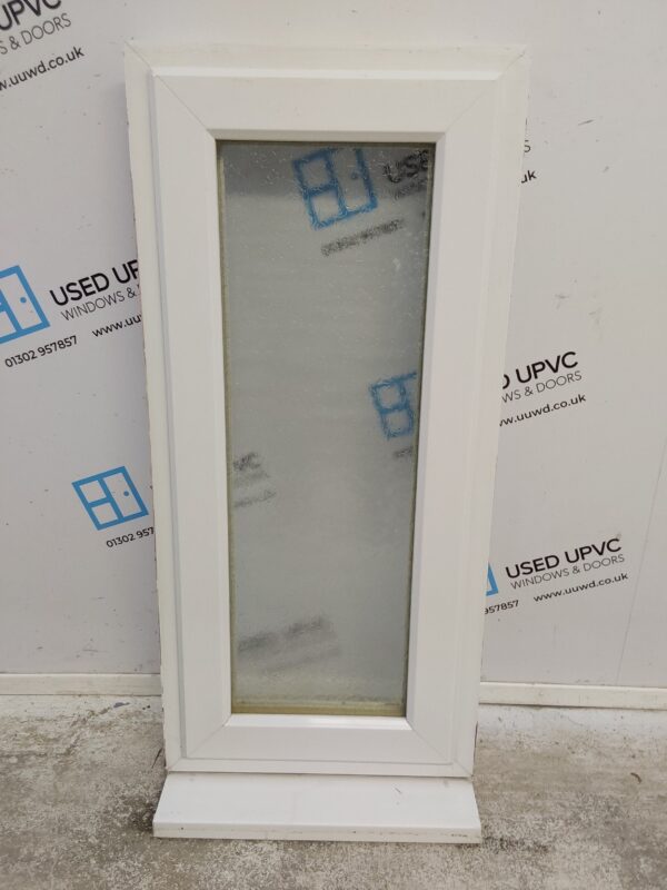 Used White Upvc Window 475mm x 1040mm C2B096