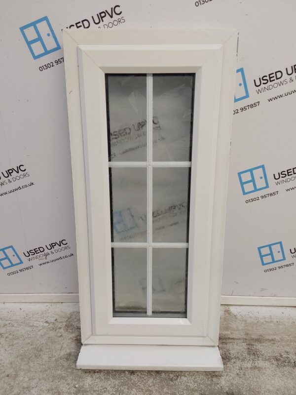 Used White Upvc Window 485mm x 1050mm C2B103