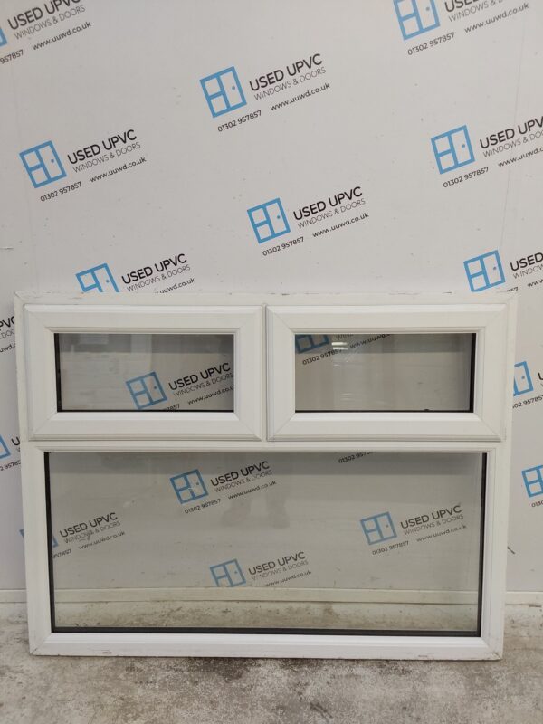 Used White Upvc Window 1320mm x 1015mm LW0078