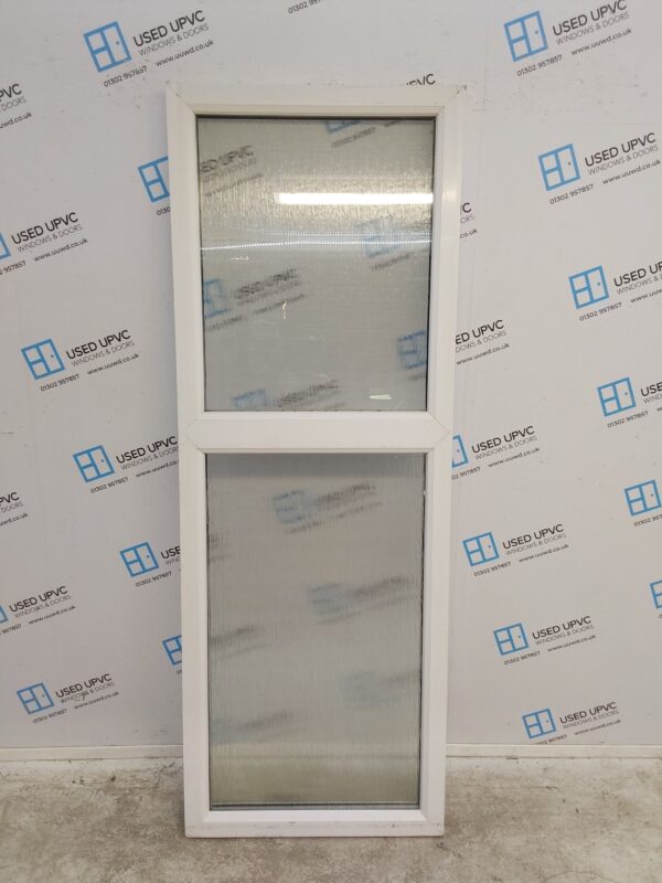 Used White Upvc Side Panel 740mm x 2035mm SP041