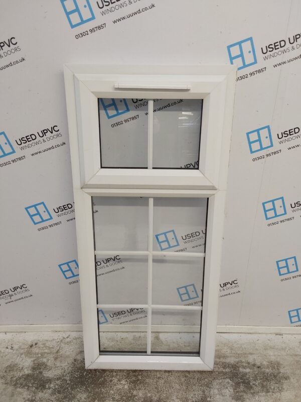 Used White Upvc Window 605mm x 1335mm C2B111