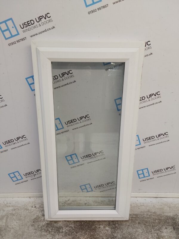 Used White Upvc Window 640mm x 1280mm C2019