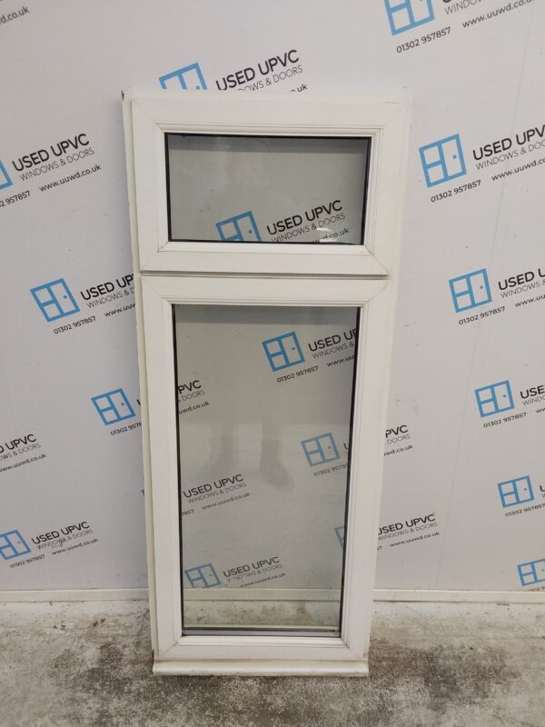 Used White Upvc Window 615mm x 1515mm C4W052