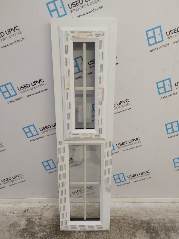 Brand New White Upvc Window 370mm x 1460mm C2042