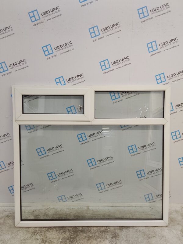 Used White Upvc Window 1620mm x 1485mm LW0041