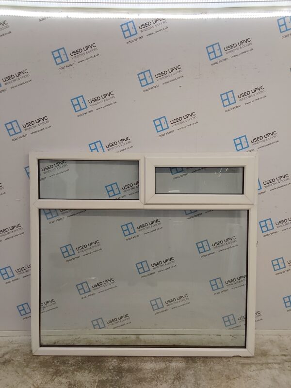 Used White Upvc Window 1620mm x 1485mm LW0059