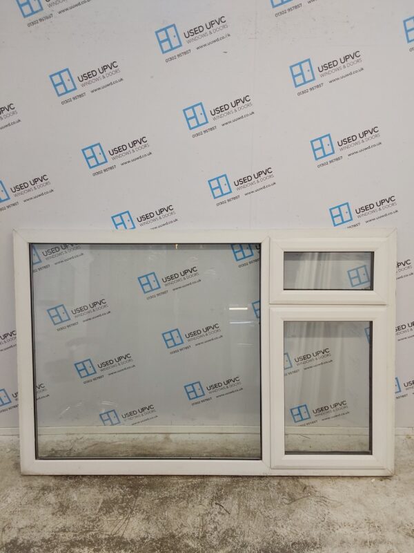 Used White Upvc Window 1800mm x 1190mm LW0064